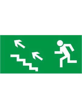 Наклейки Выход по лестнице